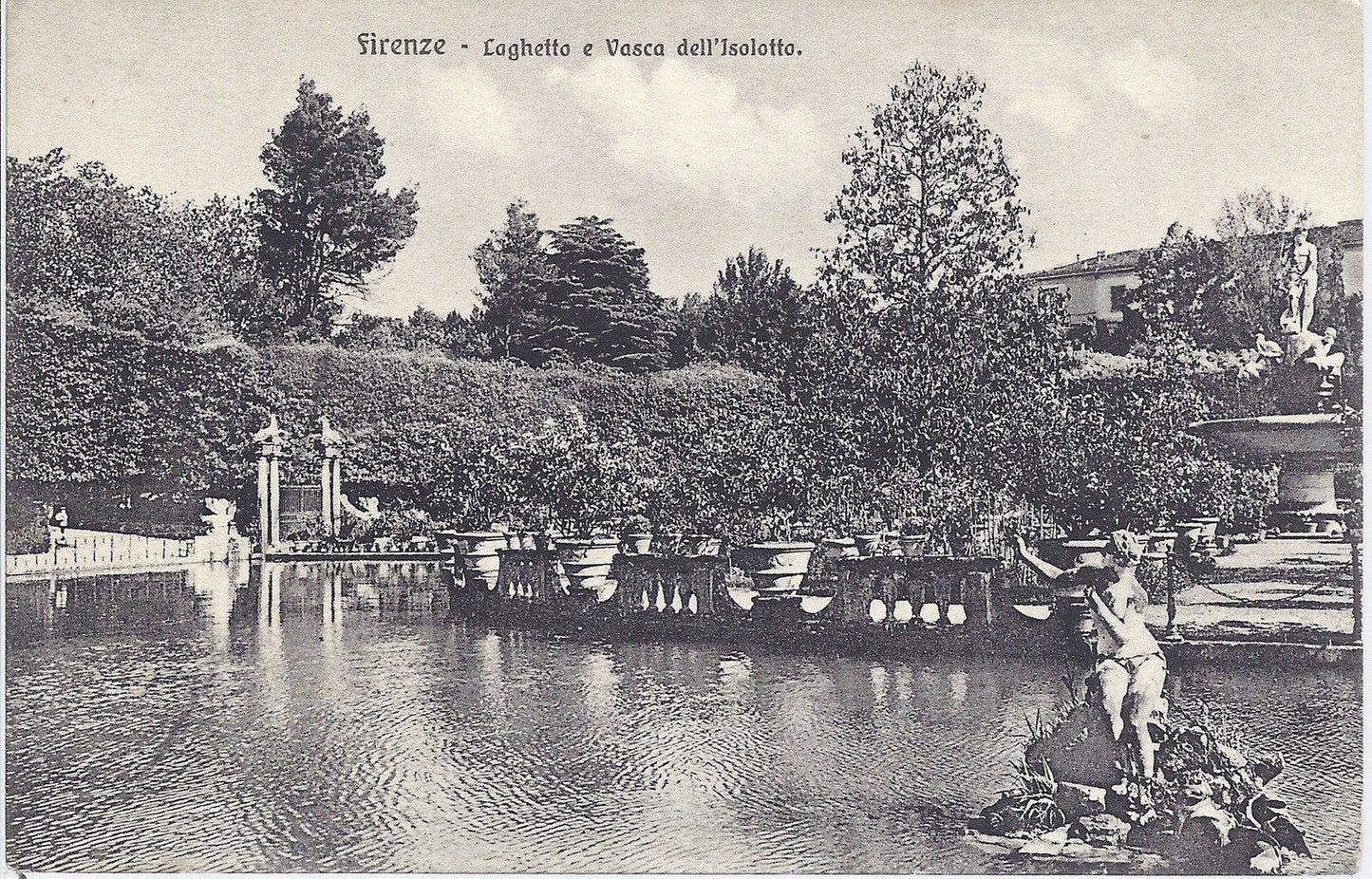 FIRENZE - LAGHETTO E VASCA DELL'ISOLOTTO - NV - FP
