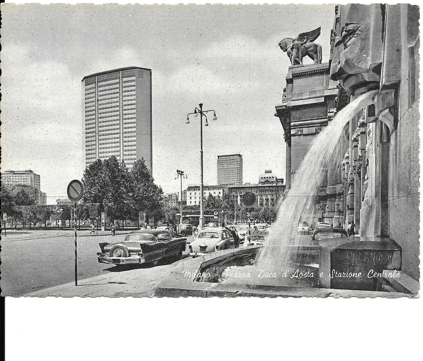 MILANO - PIAZZA DUCA D'AOSTA E STAZIONE CENTRALE - NV