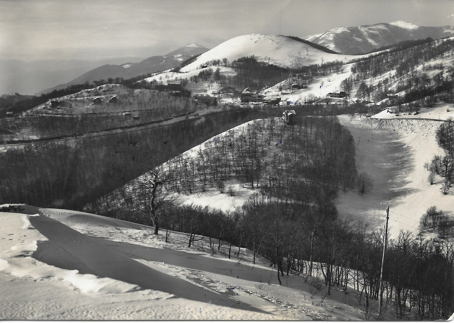 MONTE TERMINILLO - VISIONE PANORAMICA DI PIAND'E VALLI - V1954
