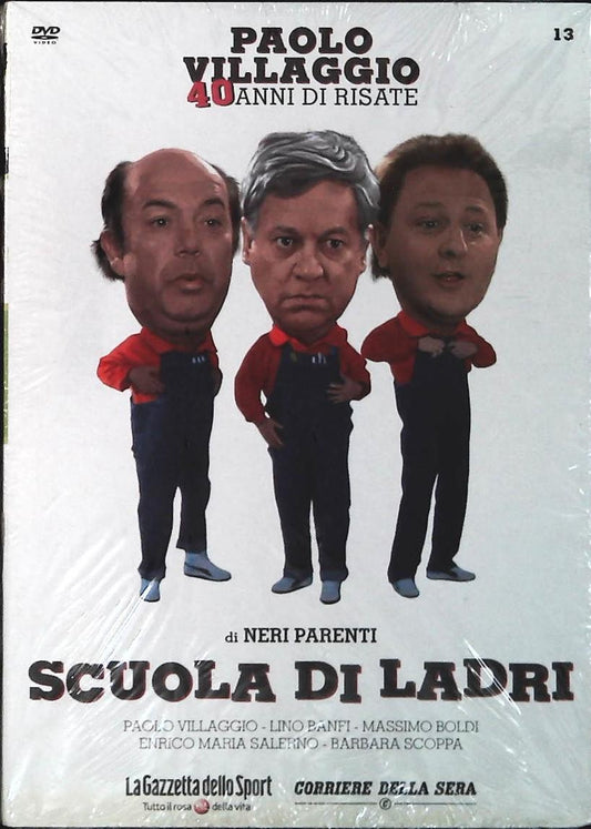 SCUOLA DI LADRI. PAOLO VILLAGGIO 40 ANNI DI RISATE - DVD