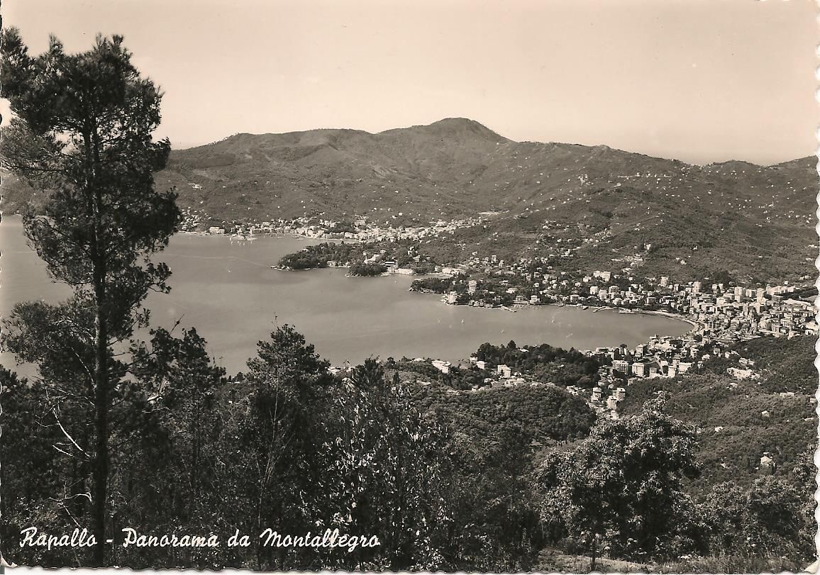 RAPALLO - PANORAMA DA MONTALLEGRO - NV