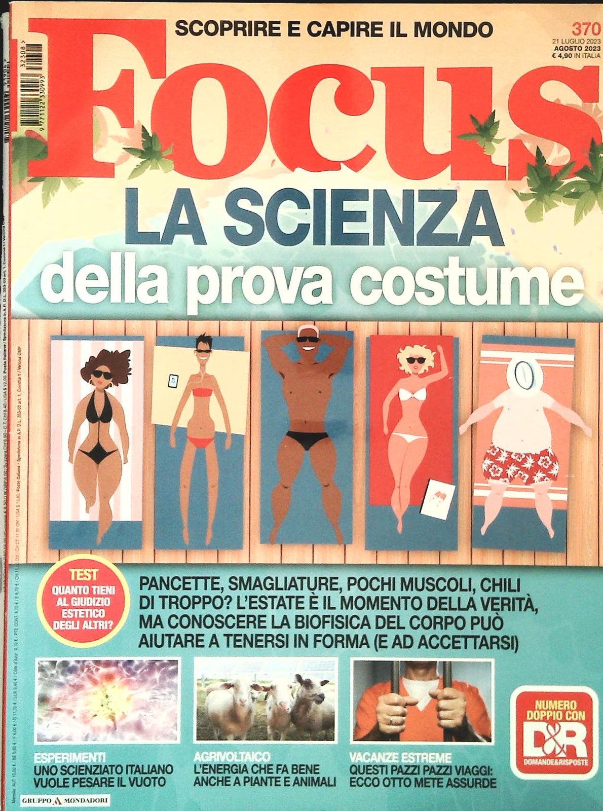 FOCUS N. 370 - LA SCIENZA DELLA PROVA COSTUME