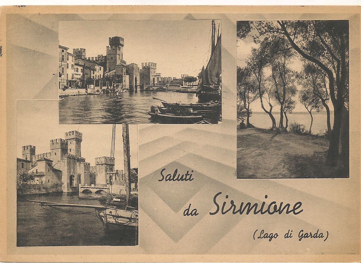 SALUTI DA SIRMIONE - TRE VEDUTE - V1953