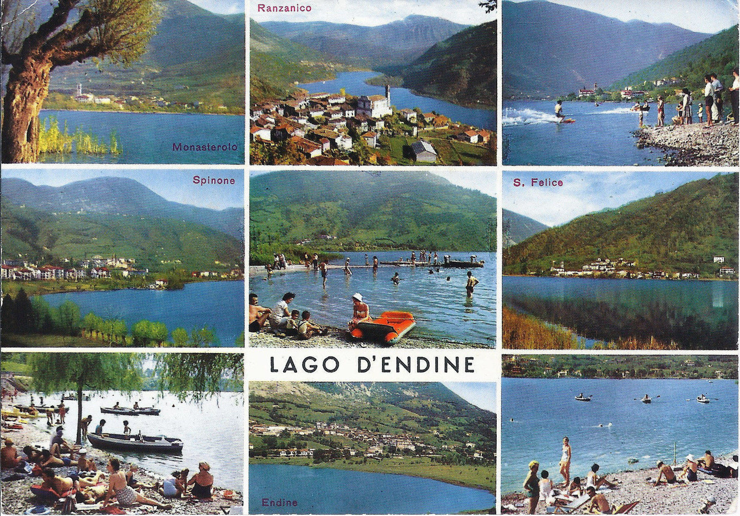 LAGO D'ENDINE - 9 VEDUTINE - V1965