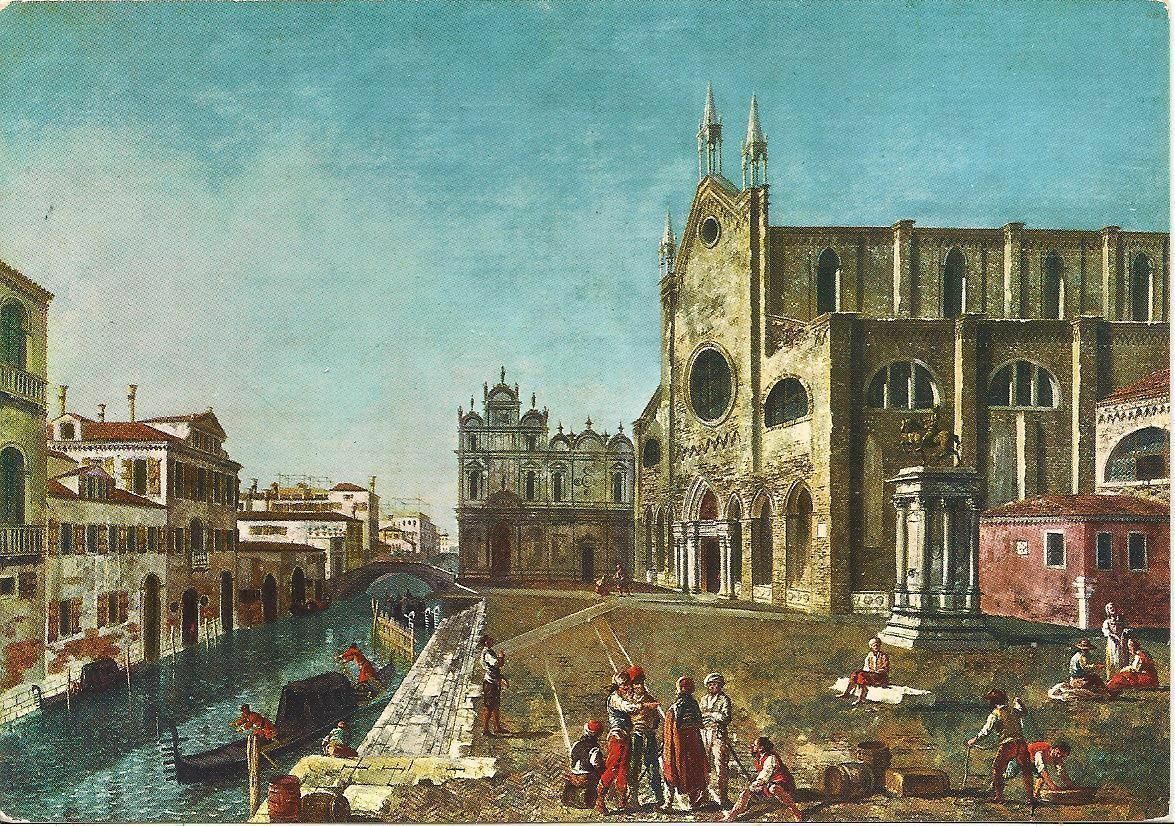 NAPOLI - MUSEO DI CAPODIMONTE - "VEDUTA DI VENEZIA"