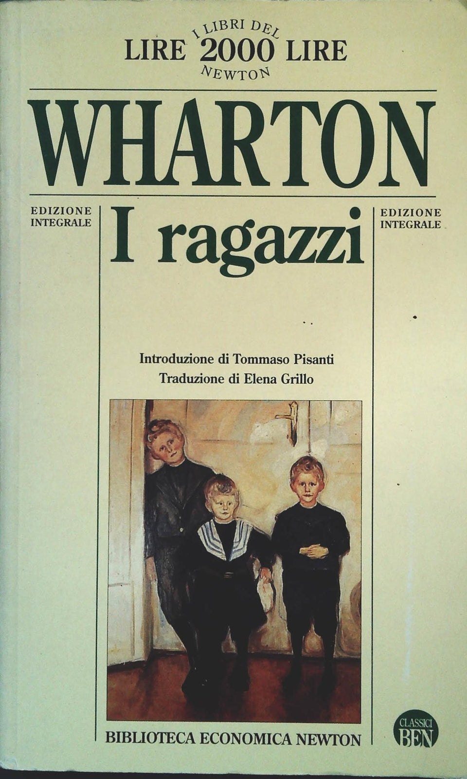 I RAGAZZI - EDITH WARTON - NEWTON 1995