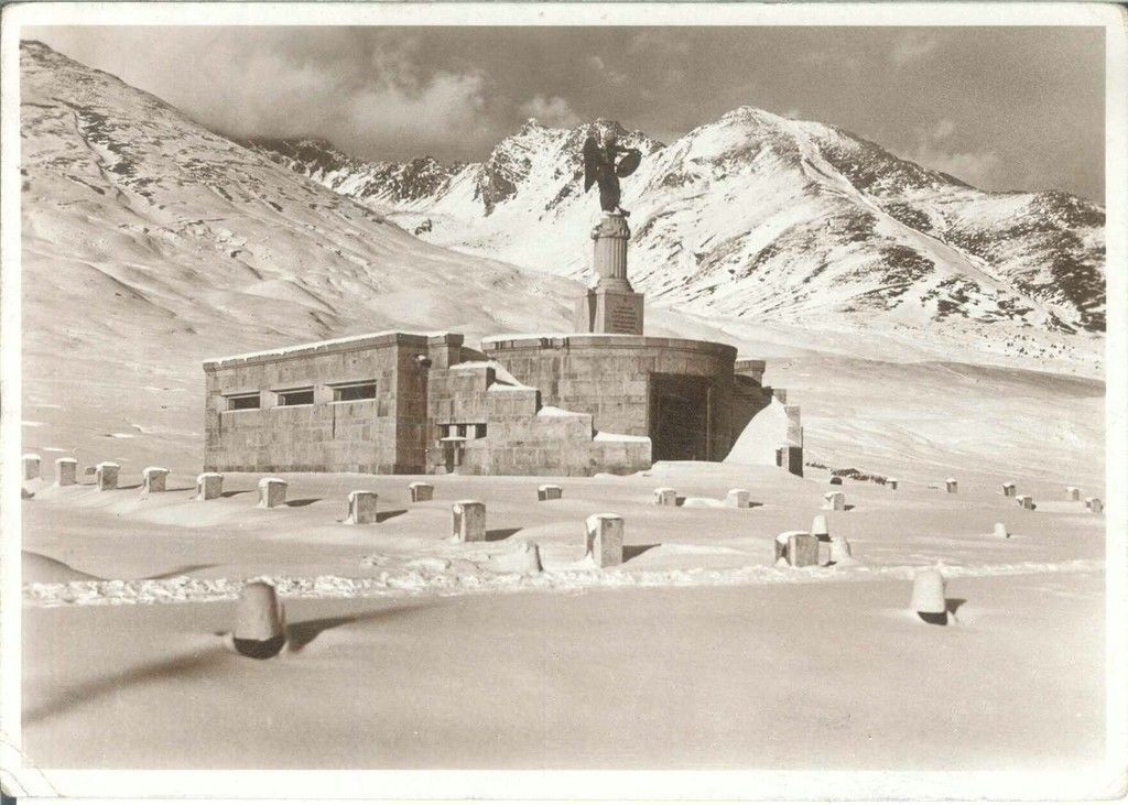 PASSO DEL TONALE - OSSARIO -INVERNALE -V1939