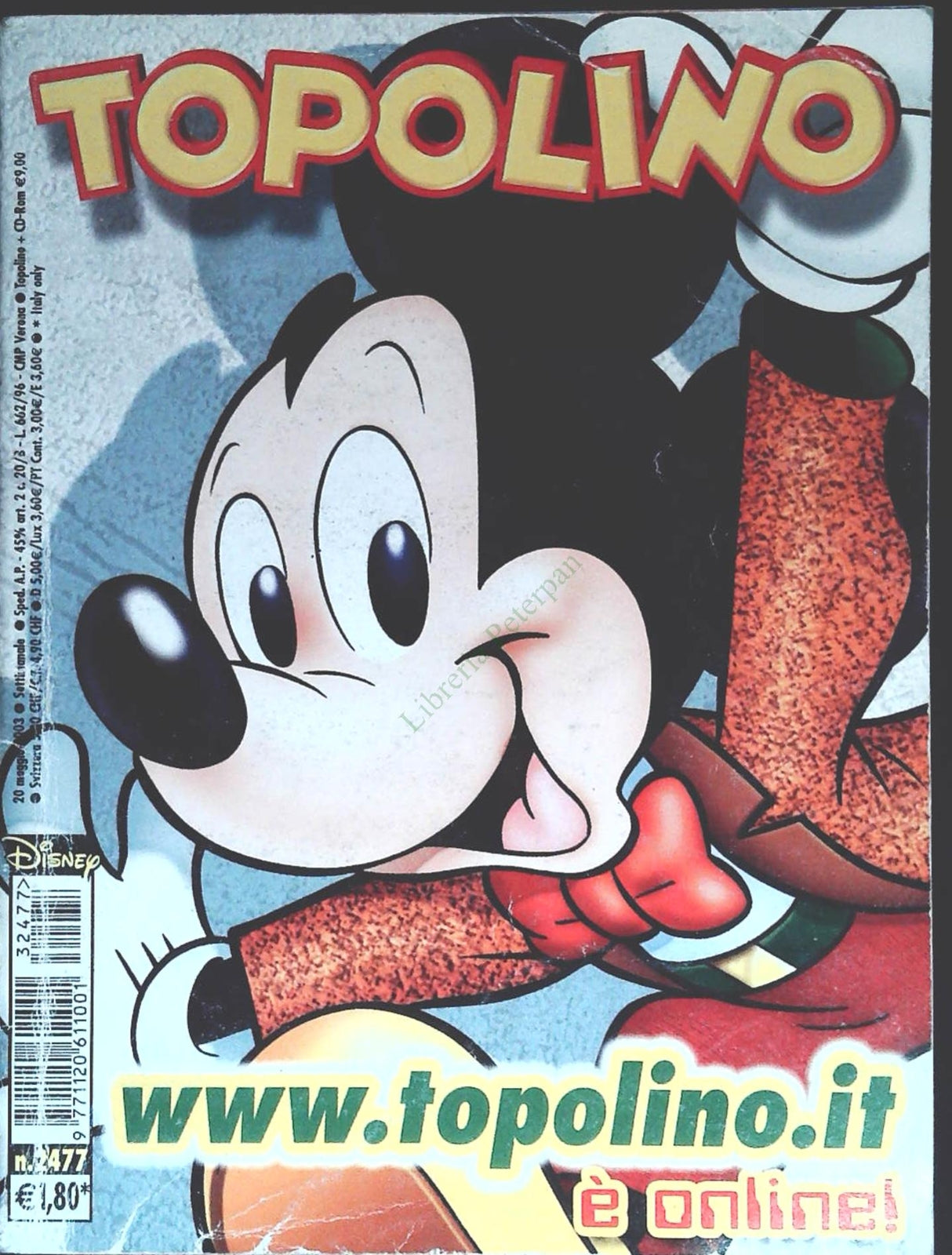 TOPOLINO N. 2477 - 20 MAGGIO 2003