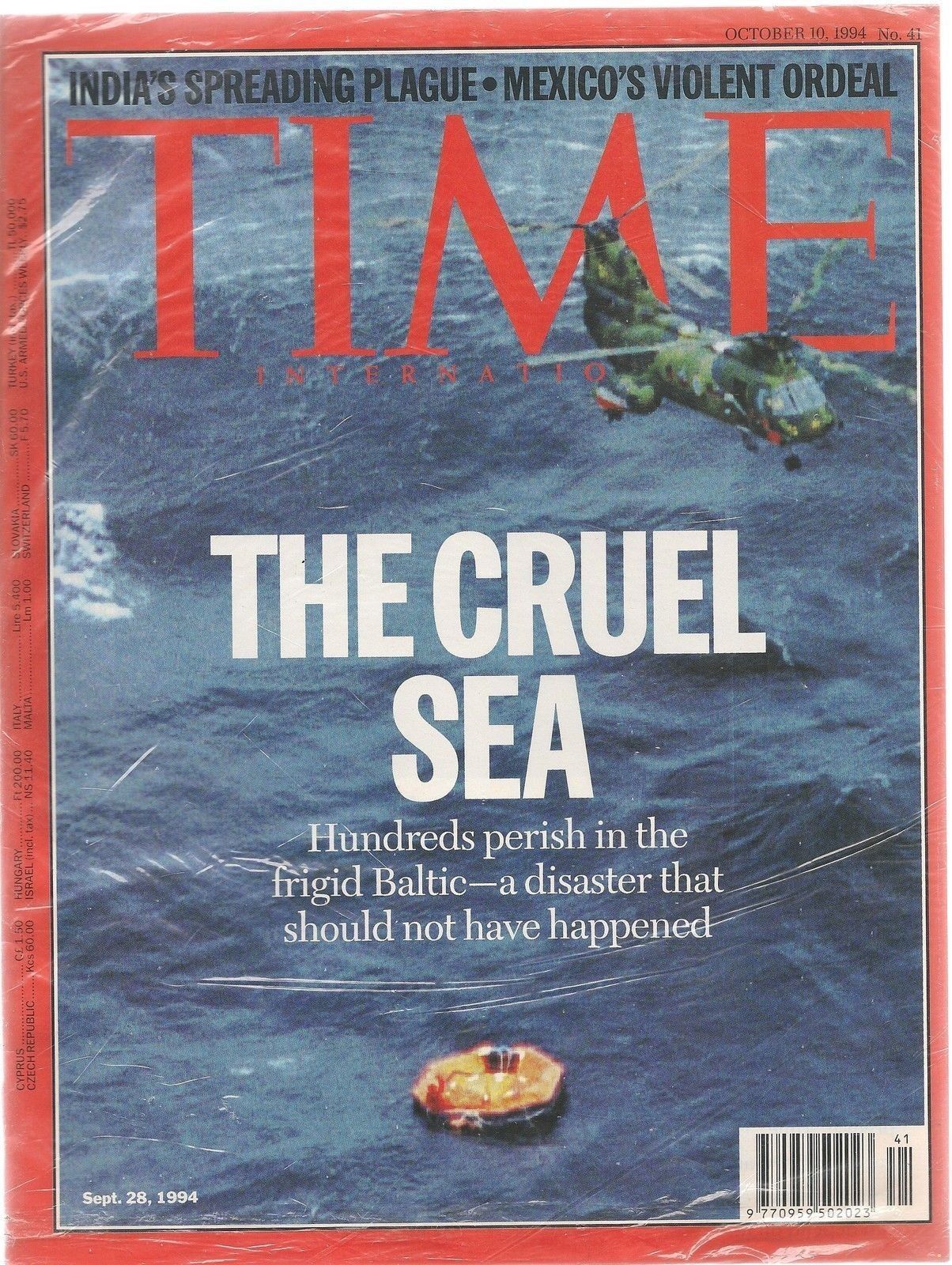 TIME INTERNATIONAL N 41 - 10 OCTOBER 1994