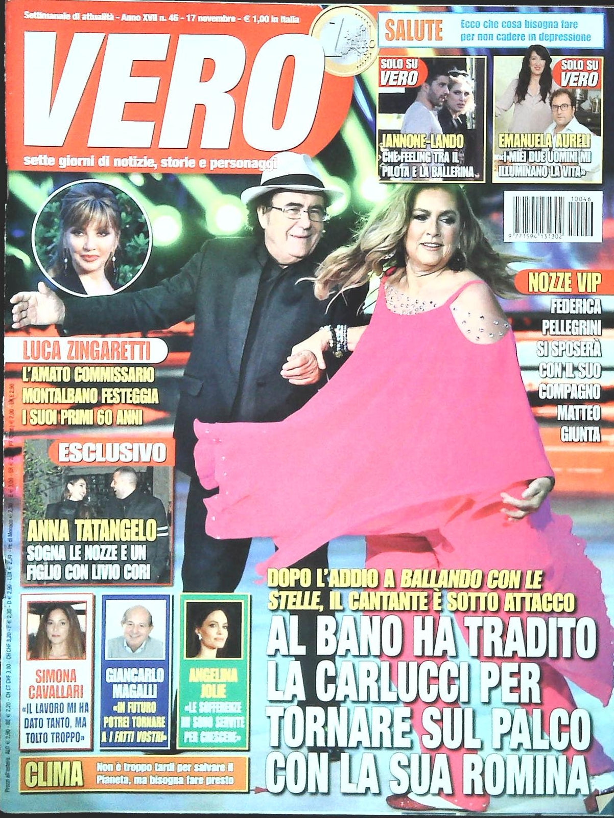 VERO - 17 NOVEMBRE 2022 - AL BANO - ZINGARETTI - TATANGELO