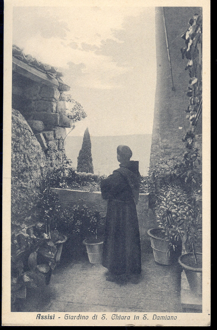 ASSISI - GIARDINO DI S. CHIARA E S. DAMIANO - NV