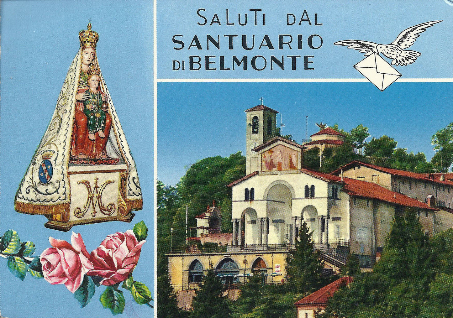 VALPERGA CANAVESE - SANTUARIO DI BELMONTE - SALUTI - VIB 197