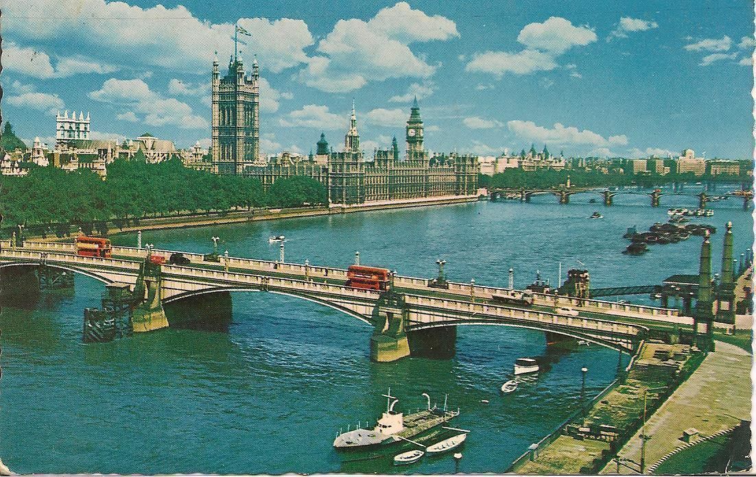 LONDRA/LONDON - LAMBETH BRIDGE AND HOUSES OF PARLAMIENT - V1