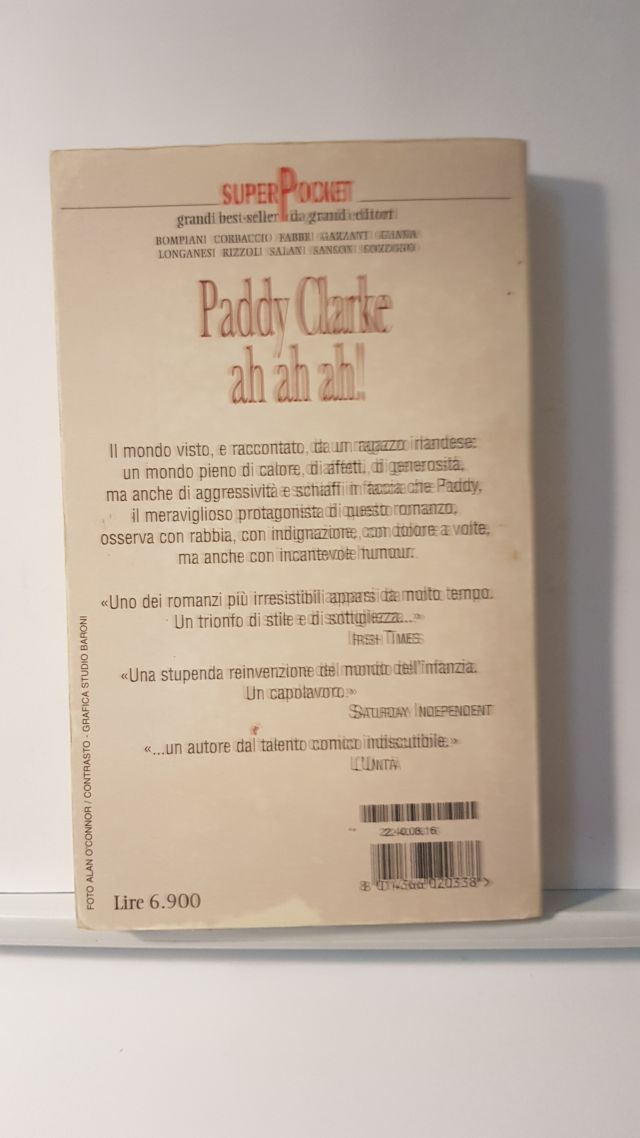 PADDY CLARCK AH AH AH - RODDY DOYLE - SUPERPOCKET 1994