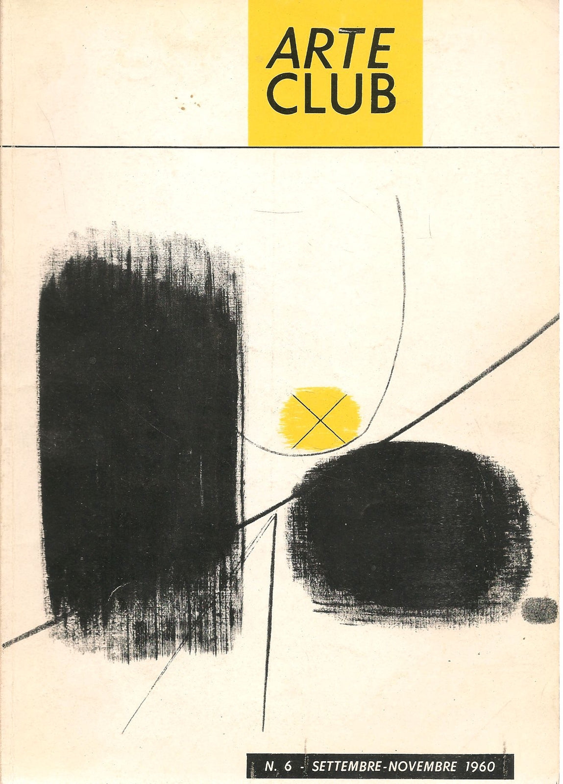 ARTE CLUB N. 6 - SETTEMBRE 1960