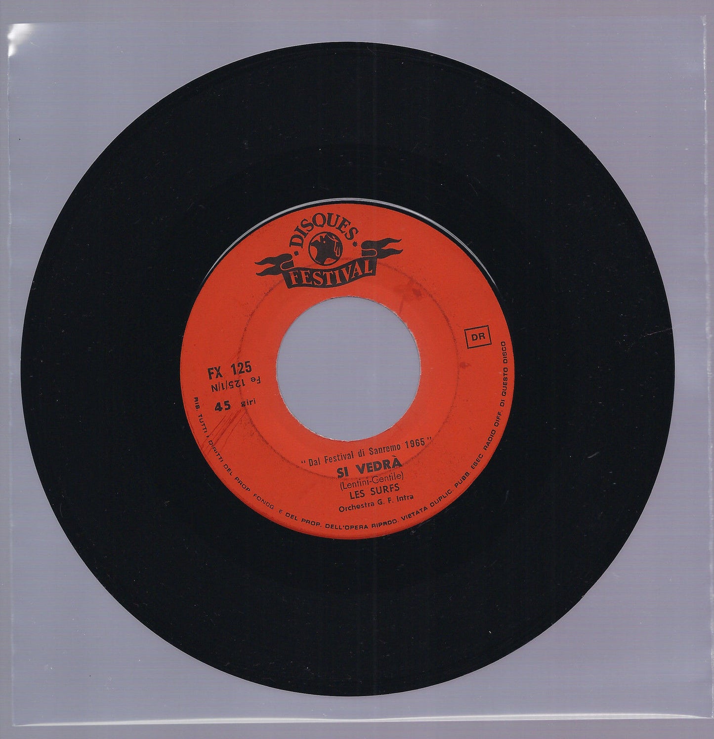 SI VEDRA' - PIU SI CHE NO ( Sweet William ) == LES SURFS - Sanremo 1965