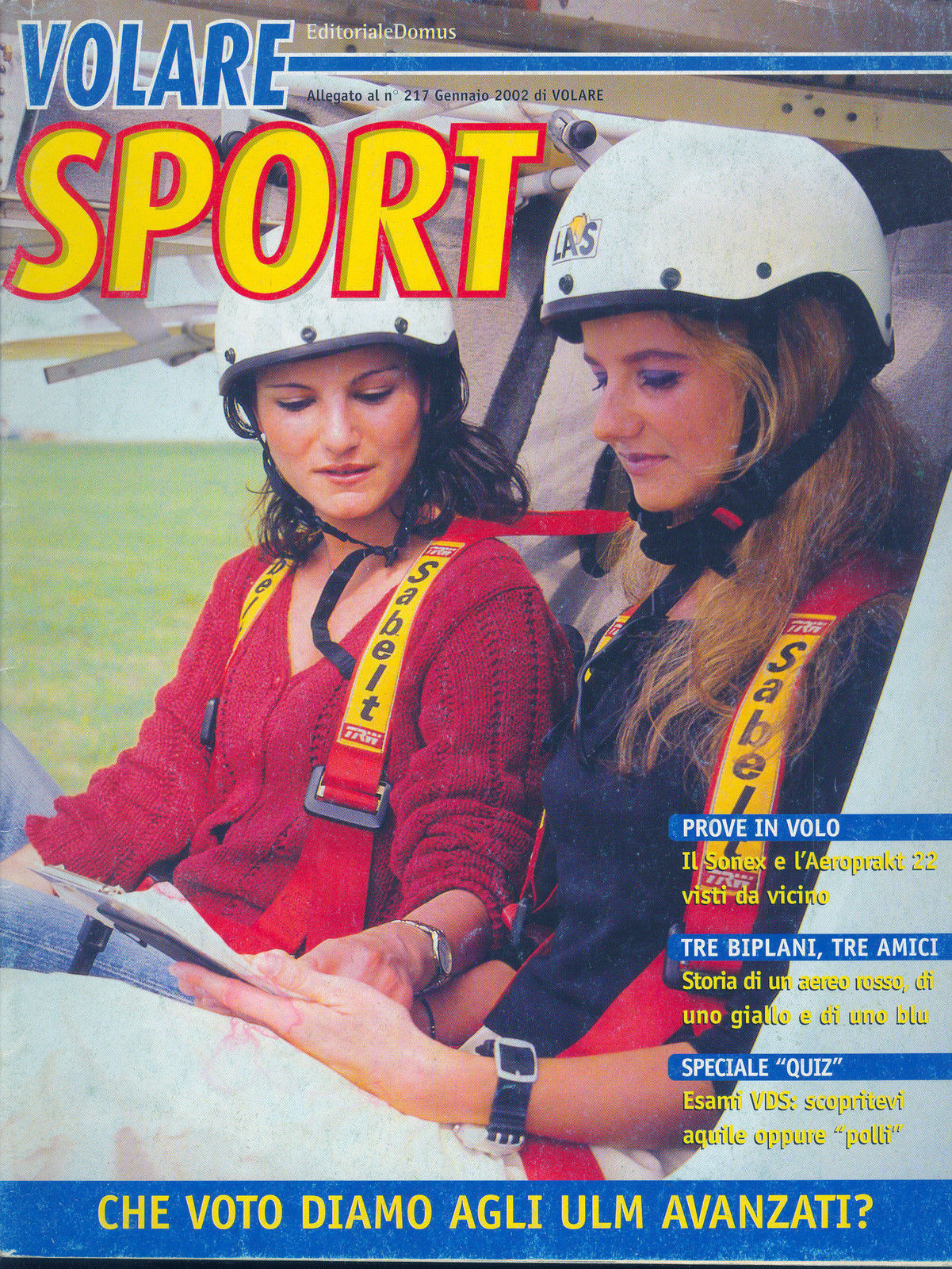 VOLARE SPORT - ALLEGATO A N 217 - GENNAIO 2002