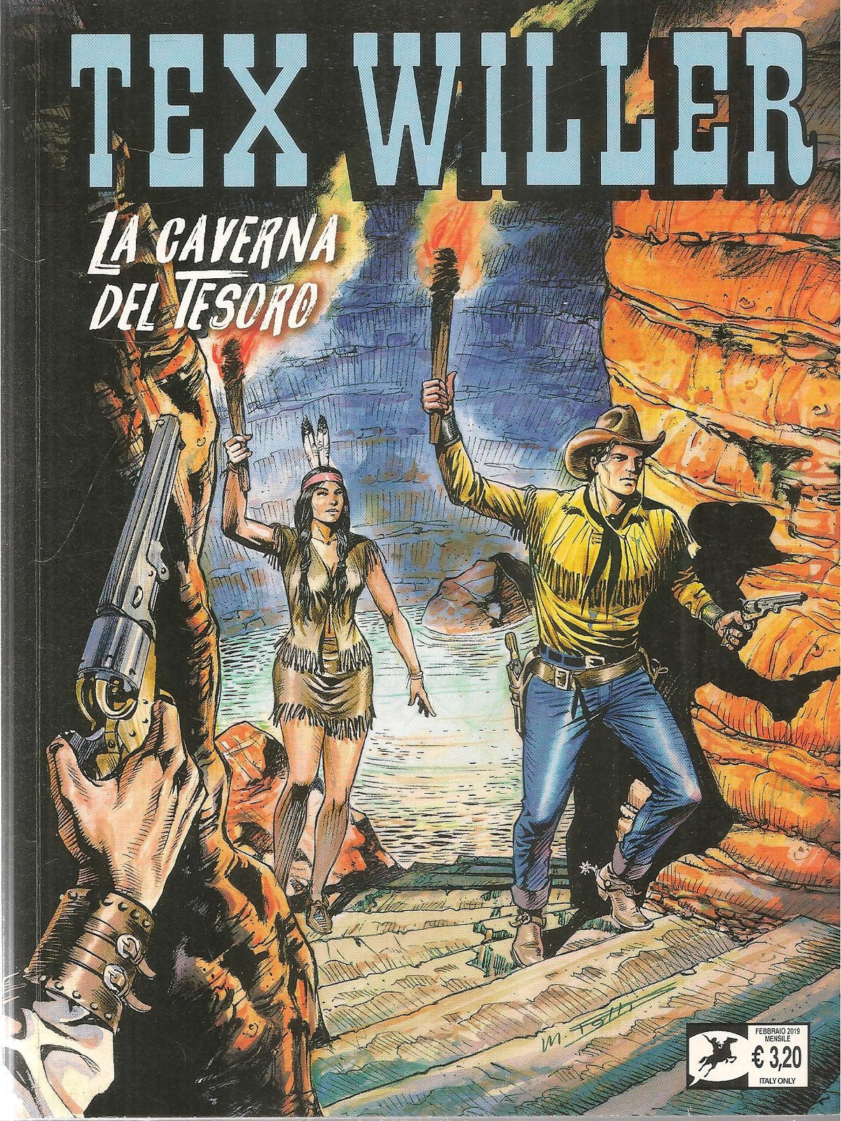 TEX WILLER N. 4 - LA CAVERNA DEL TESORO