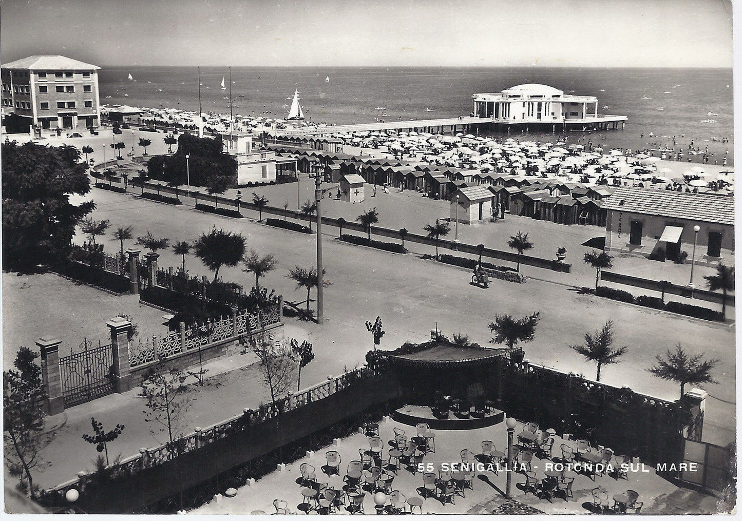 SENIGALLIA - ROTONDA SUL MARE - V 1951 - FG