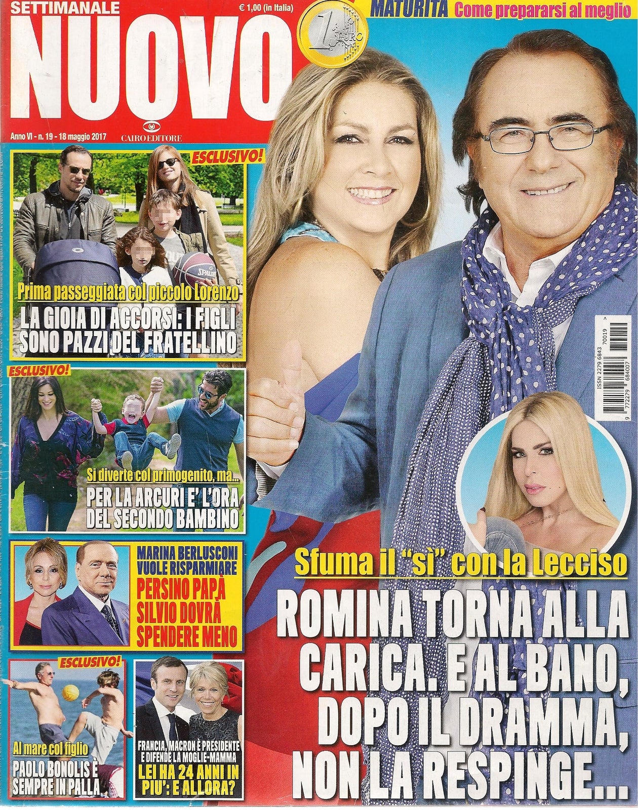 SETTIMANALE NUOVO N. 19 - 18 MAGGIO 20147 ROMINA AL BANO ACCORSI ARCURI
