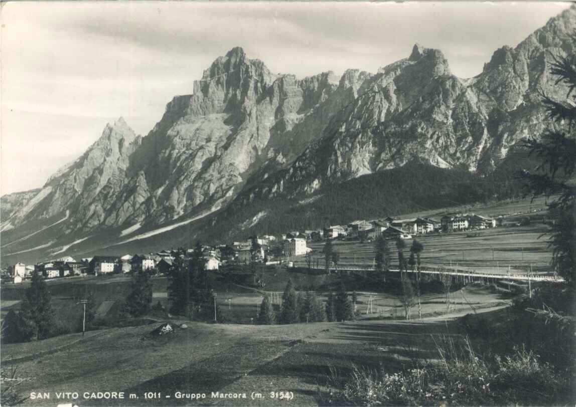 SAN VITO CADORE - GRUPPO MARCORA - PANORAMA - V1956