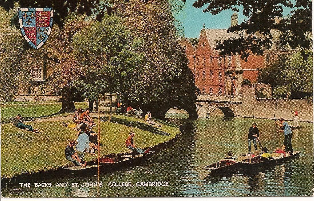 CAMBRIDGE - THE BACKS AND THE ST.JOHN'S COLLEGE - NV/NT