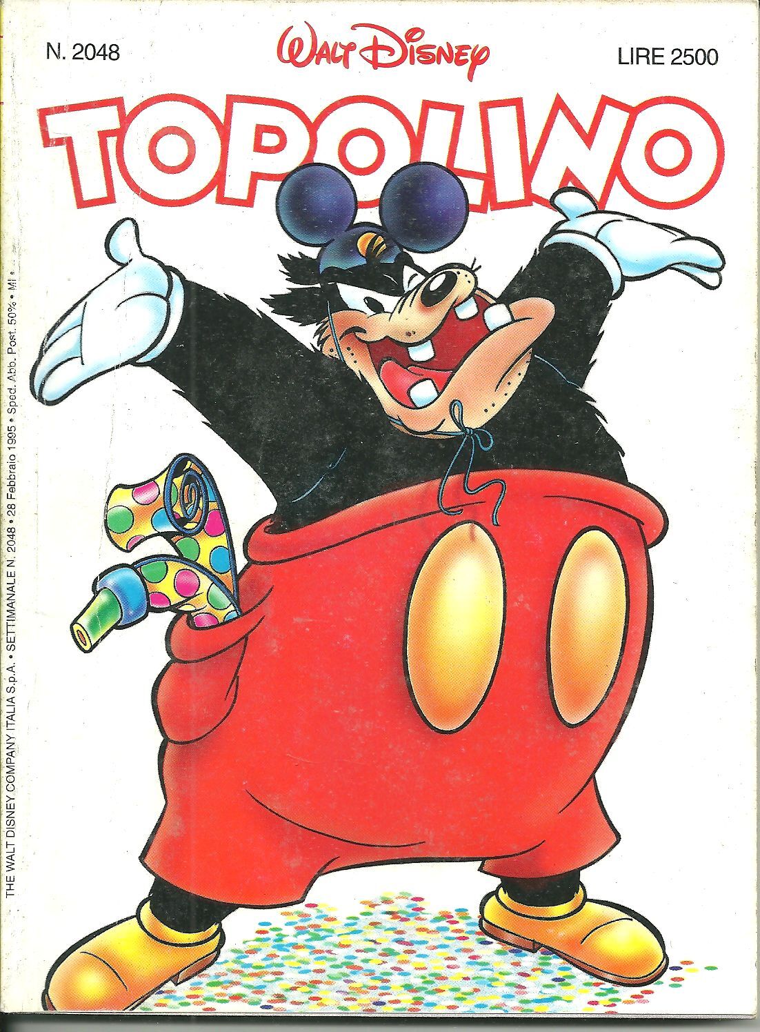 TOPOLINO N. 2048 - 28 FEBRAIO 1995