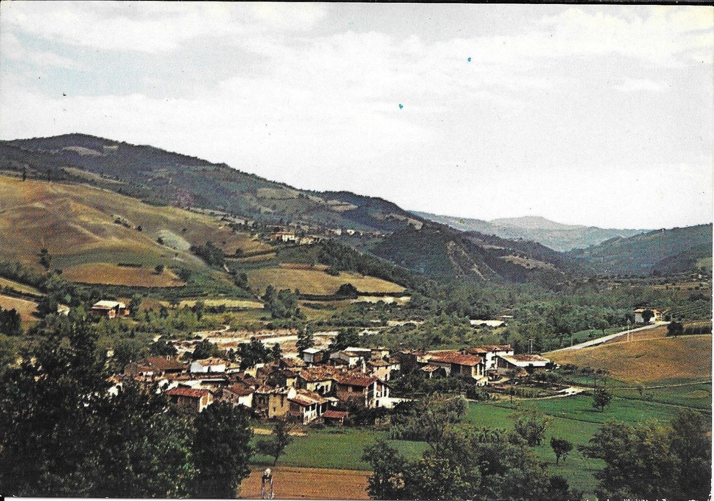 ZAVATTARELLO - FRAZ. MOLINE - PANORAMA DA PONENTE - NV