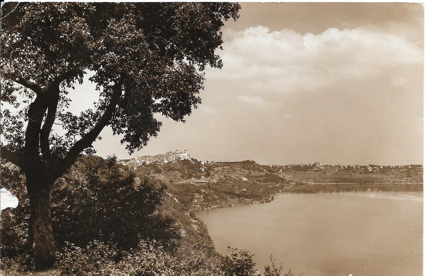 CASTEL GANDOLFO - PANORAMA LAGO - V1939