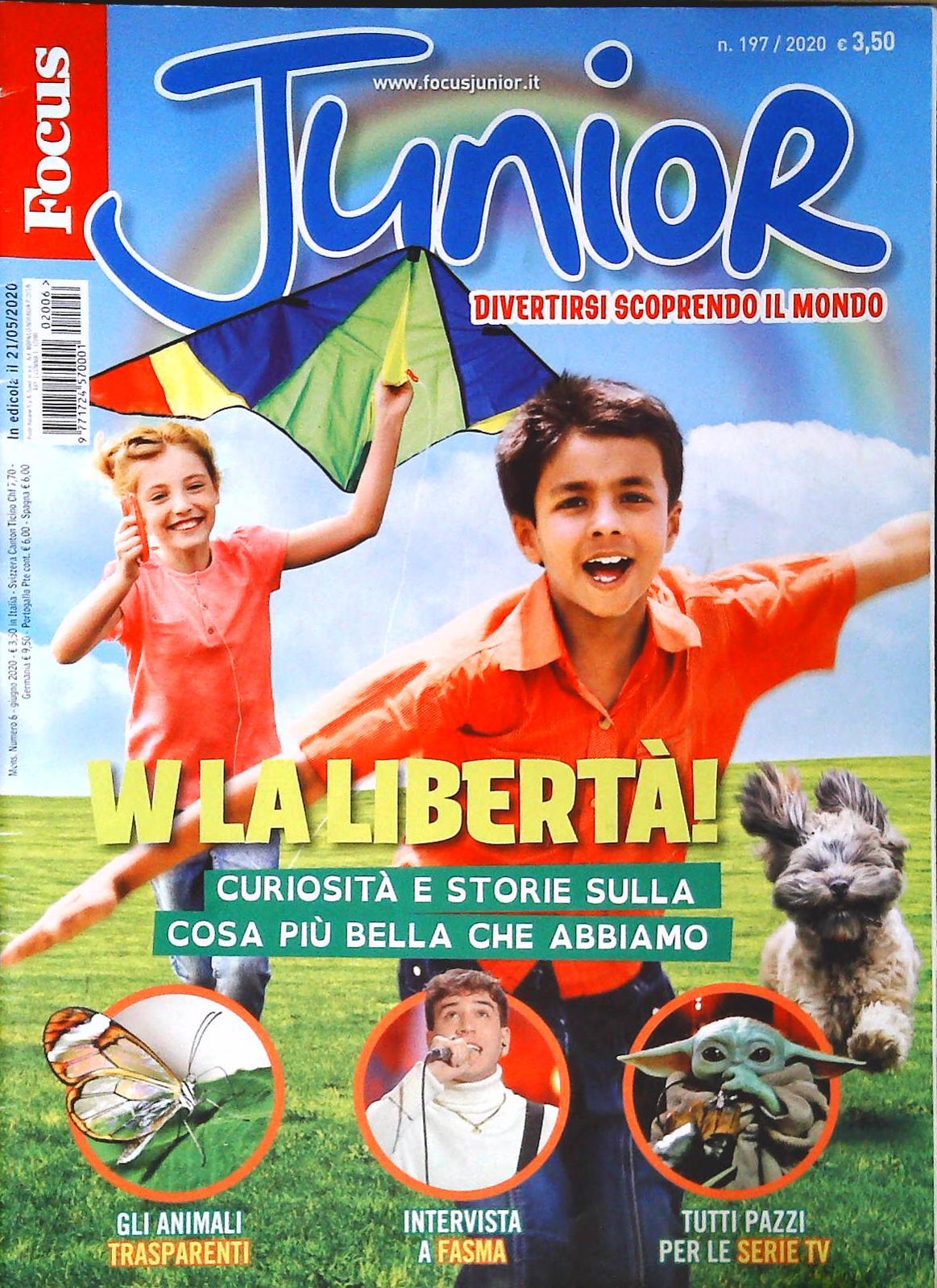FOCUS JUNIOR N.197 - W LA LIBERTA' - OUTLET DEL LIBRO