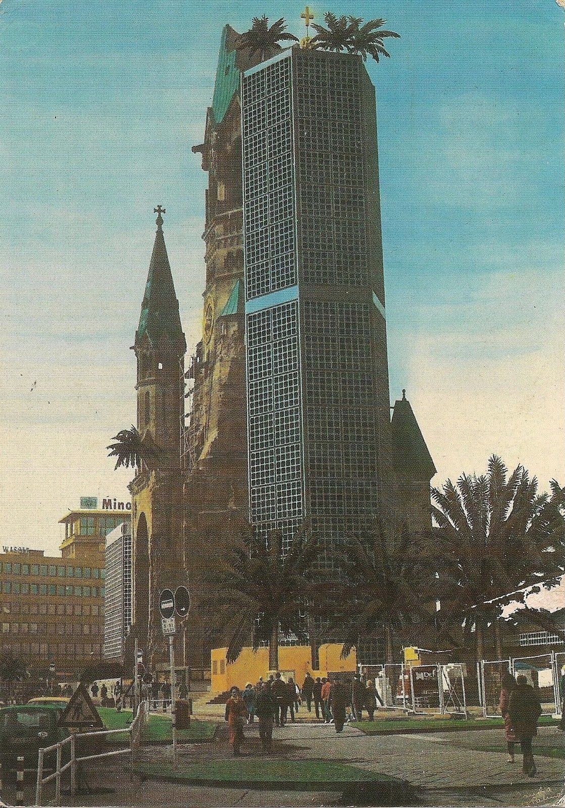 BERLINO - BREITSCHEIDPLATZ - ACQUARELLATA - V/G1988