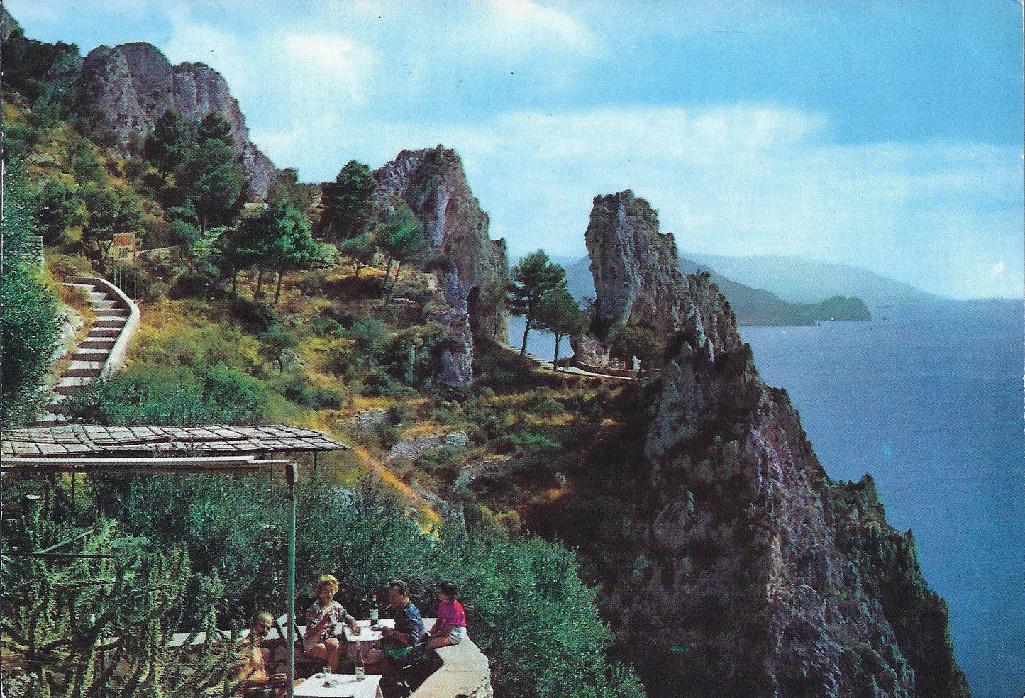CAPRI - ARCO NATURALE E VEDUTA PANORAMICA DEL GOLFO - NV (da