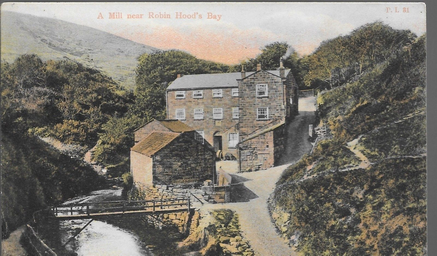 A MILL NEAR ROBIN HOOD'S BAY - V1908