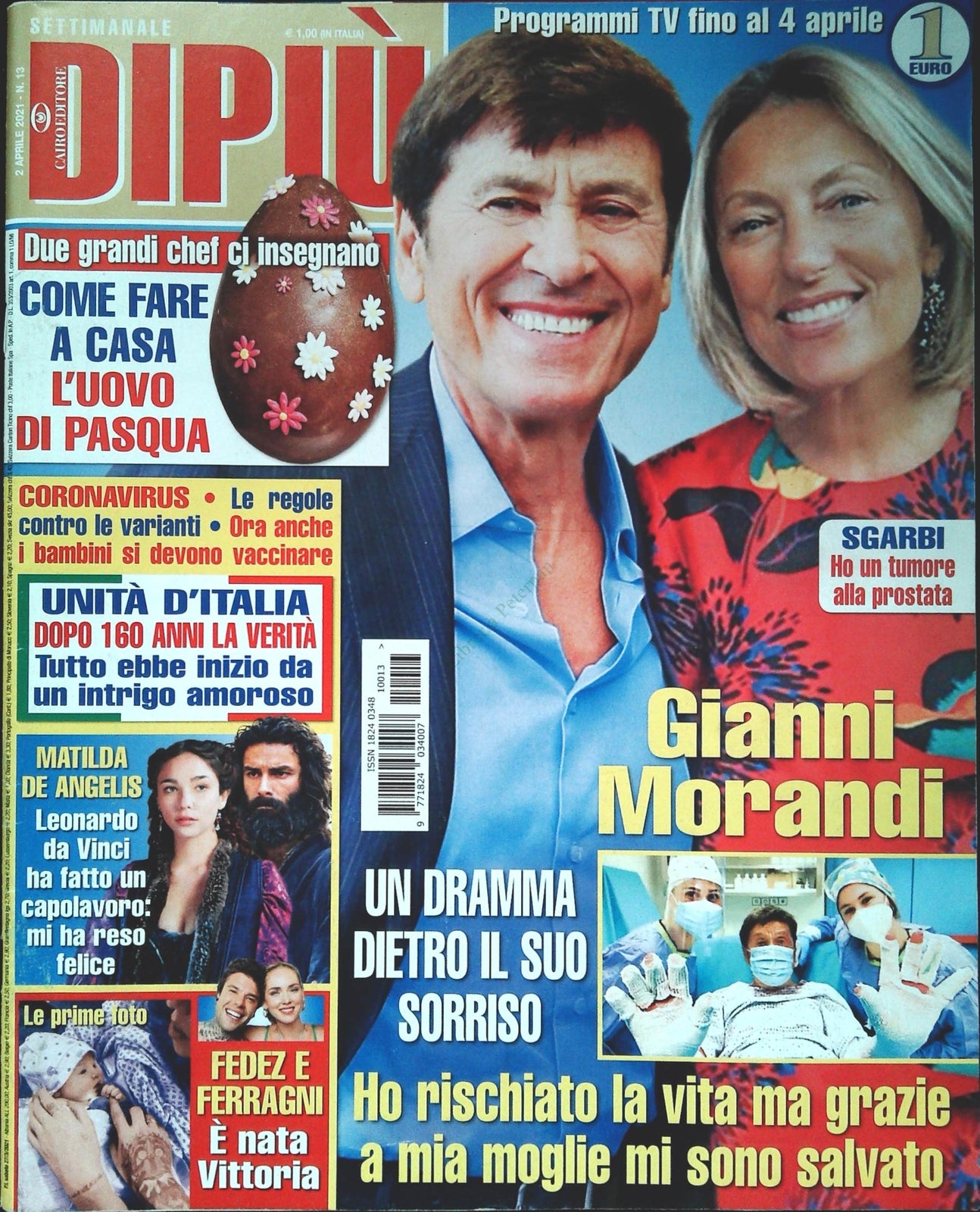 DI PIU' 2 APRILE 2021 - GIANNI MORANDI - DE ANGELIS - VITTORIA FEDEZ