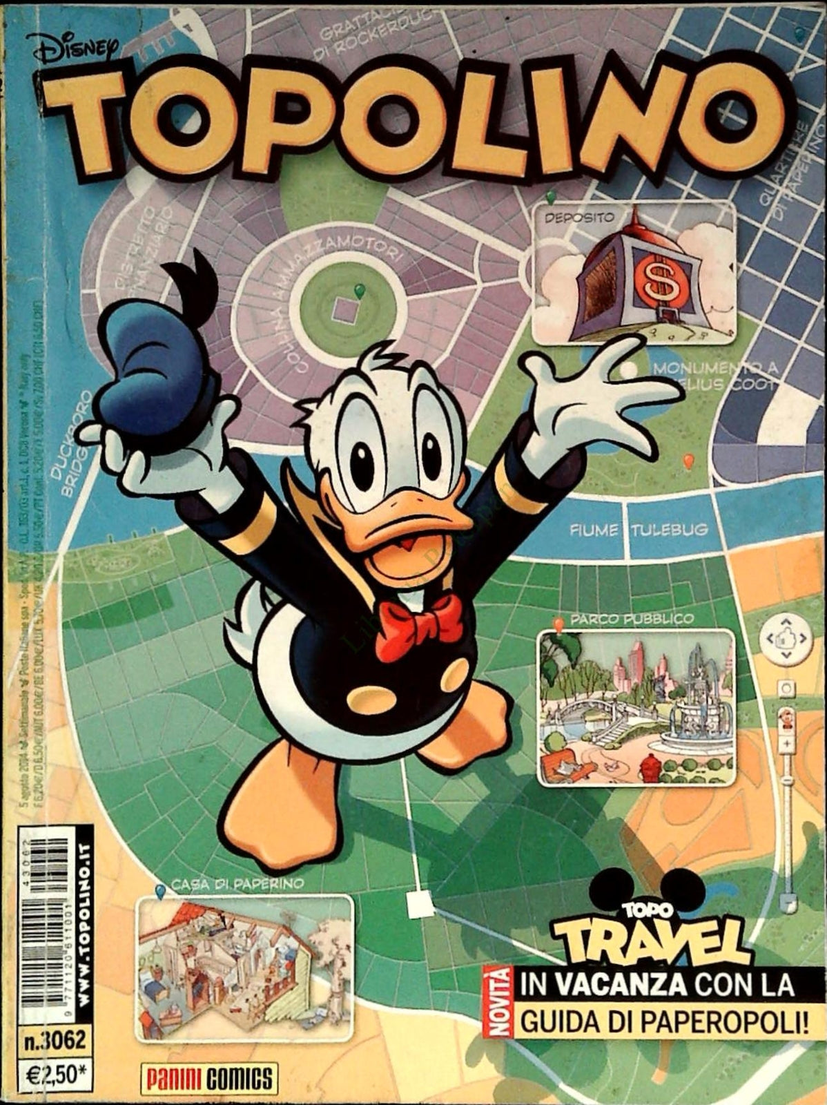 TOPOLINO N. 3062 - 5 AGOSTO 2014