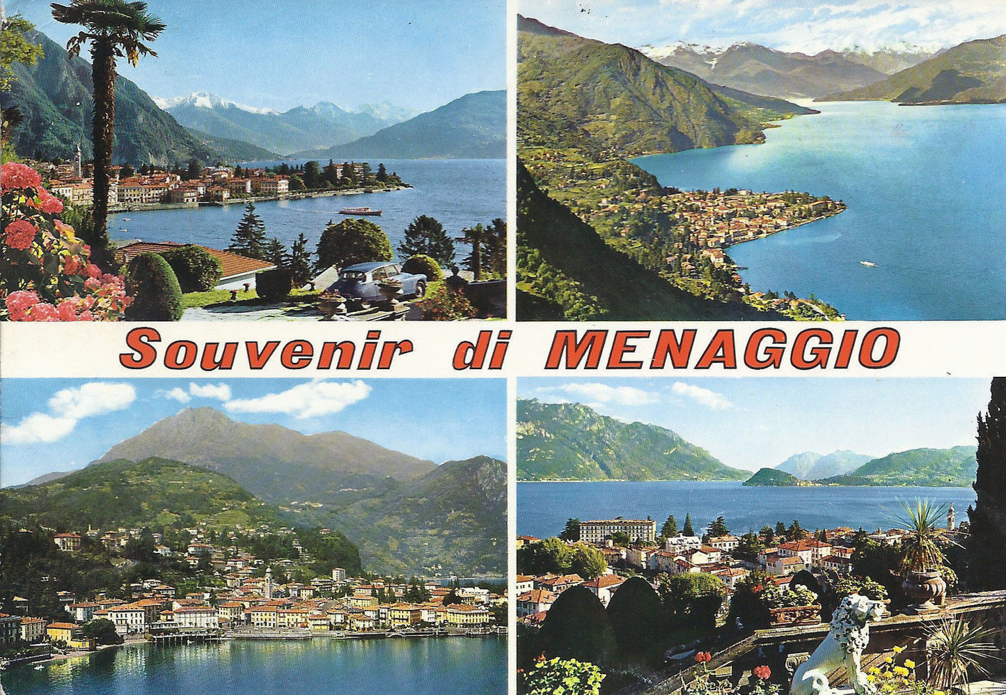 MENAGGIO - 4 VEDUTE - V1984