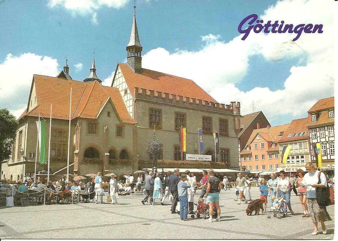 GOTTINGEN - DAS ALTE RATHAUS - V1989