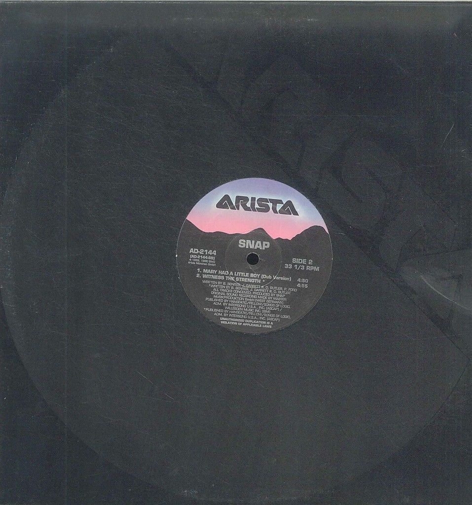 MIX SNAP ARISTA USA 1990