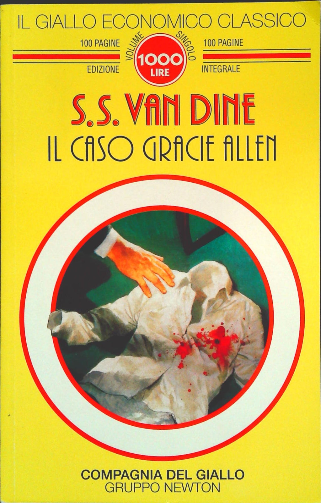 IL CASO GRACE ALLEN - S.S. VAN DINE - COMPAGNIA DEL GIALLO N. 35
