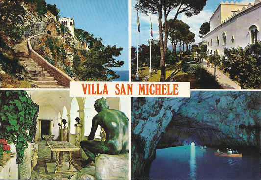 ANACAPRI - VILLA S. MICHELE - 4 VEDUTE - VIBSD