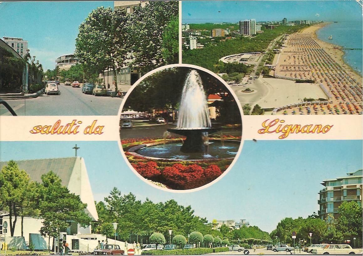 LIGNANO - 4 VEDUTE - V1978