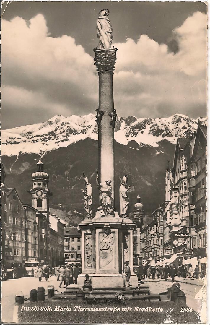 INNSBRUCK - MARIA THERESIENSTRASSE - PANORAMA - V