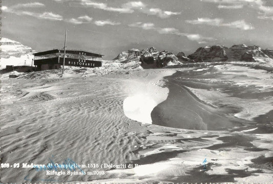 MADONNA DI CAMPIGLIO - RIFUGIO SPINAIE V1960