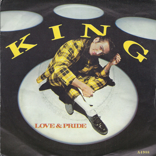 LOVE & PRIDE - DON'T STOP # KING  ( England issue )