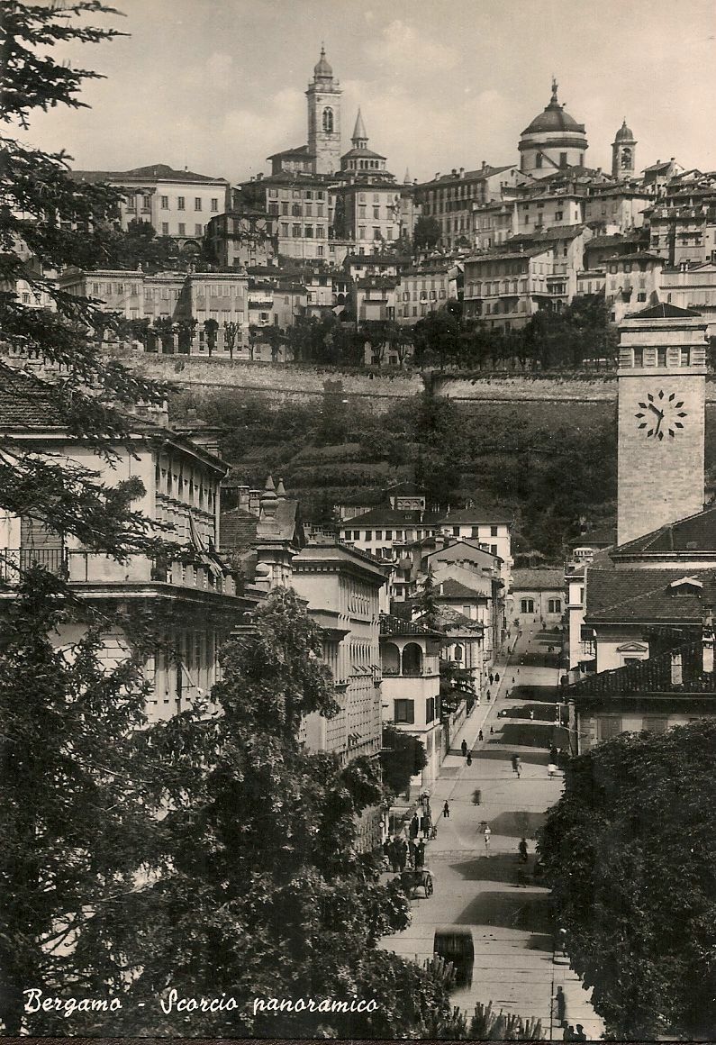 BERGAMO - SCORCIO PANARAMICO - V1951
