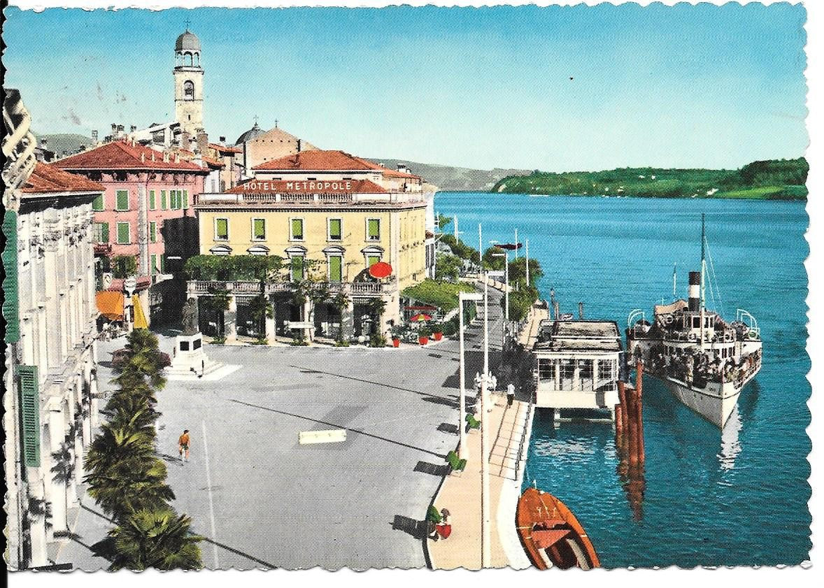 SALO' - INBARCADERO - V1960 - ACQUARELLATA
