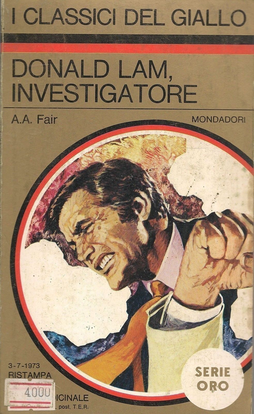 DONALD LAM, INVESTIGATORE - A.A. FAIRE - SERIE ORO