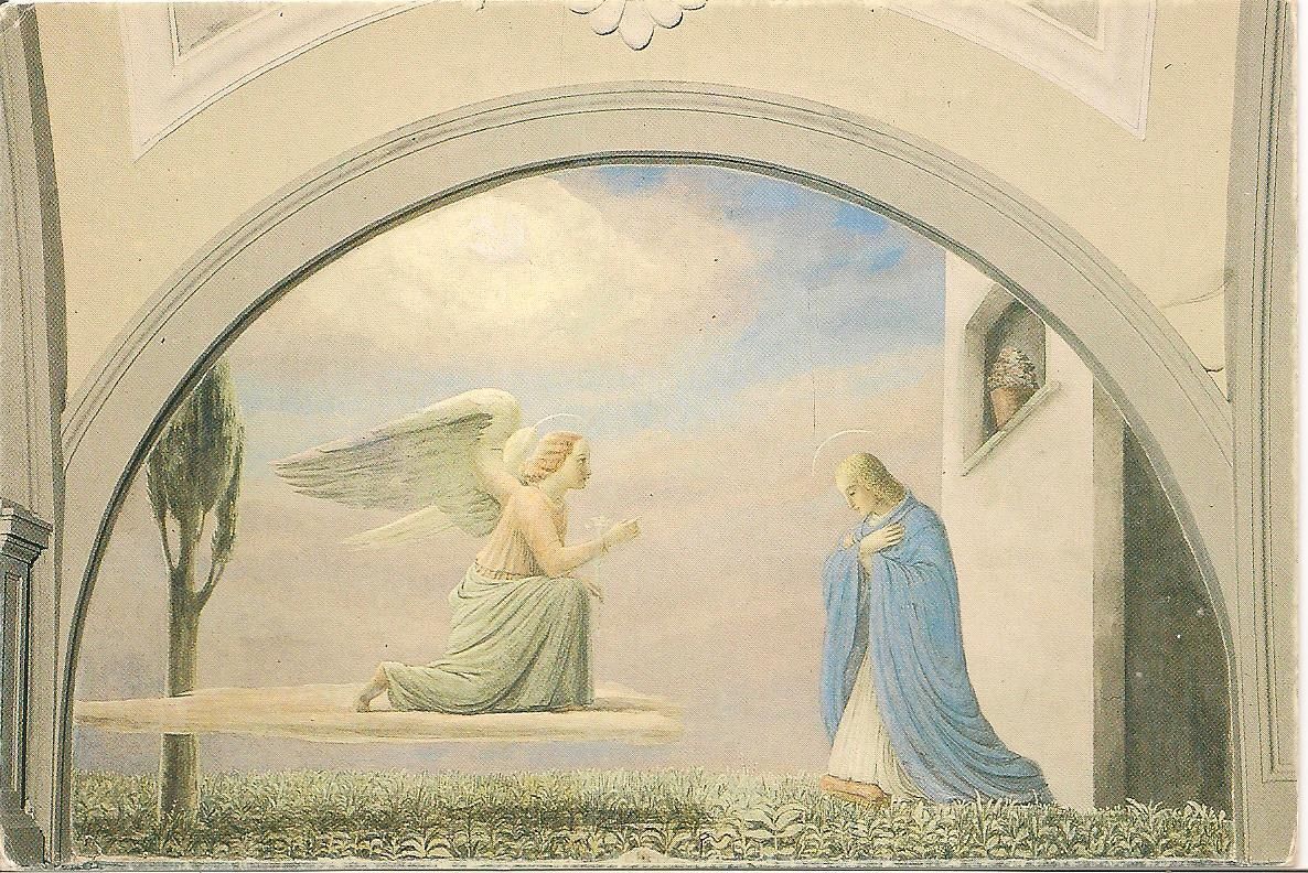 ROVELLO PORRO - SANTUARIO MADONNA DEL CARMINE- L'ANNUNC
