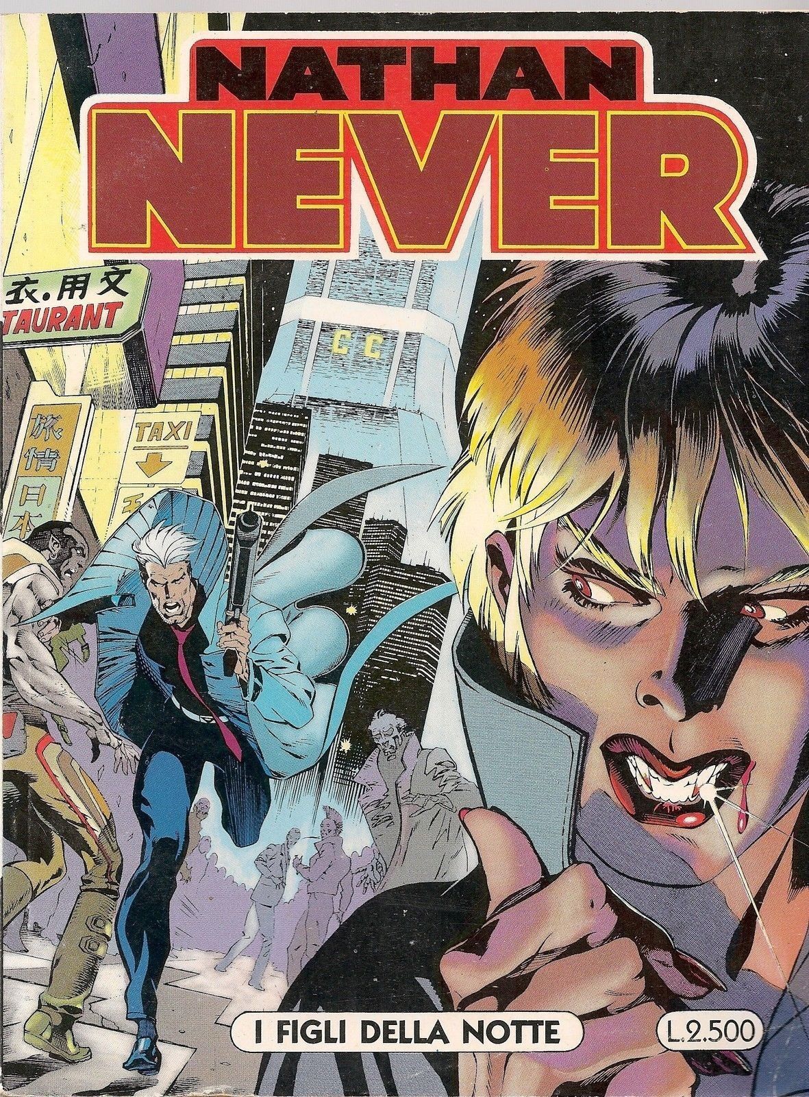 NATHAN NEVER N° 38 - I FIGLI DELLA NOTTE - prima edizione