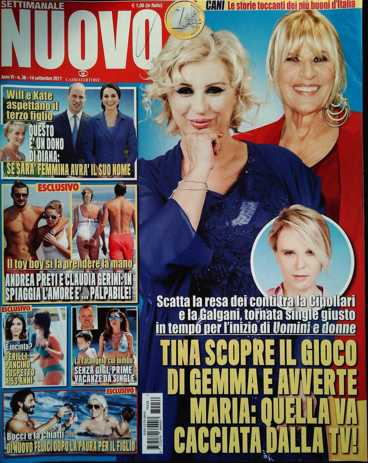 SETTIMANALE NUOVO 14 SETTEMBRE 2017 - GERINI - TANGELO -TINA E GEMMA